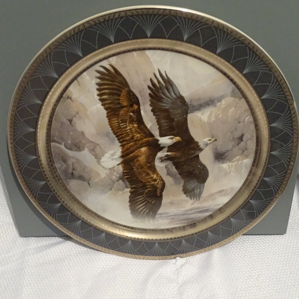 Wings of Freedom Limited Edition Plate by Mario Fernandez (only 2,500 Worldwide)